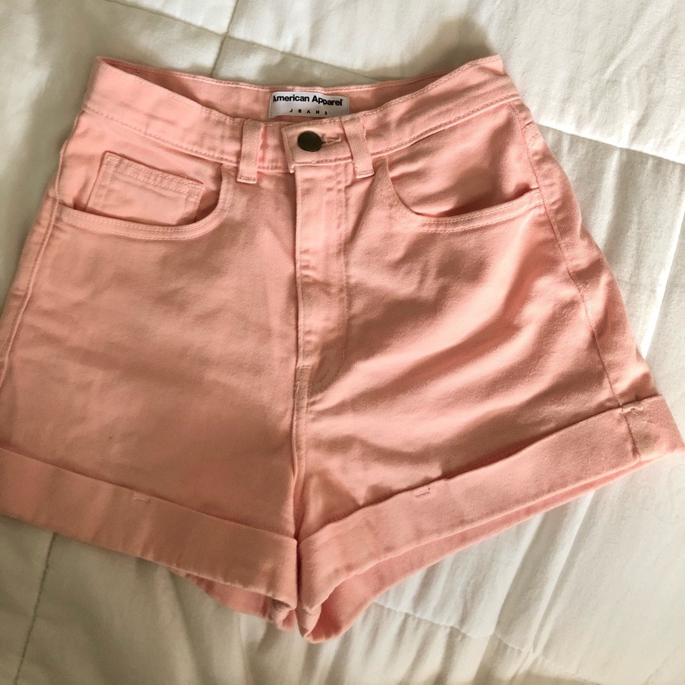 American Apparel high rise shorts SIZE 26!!!